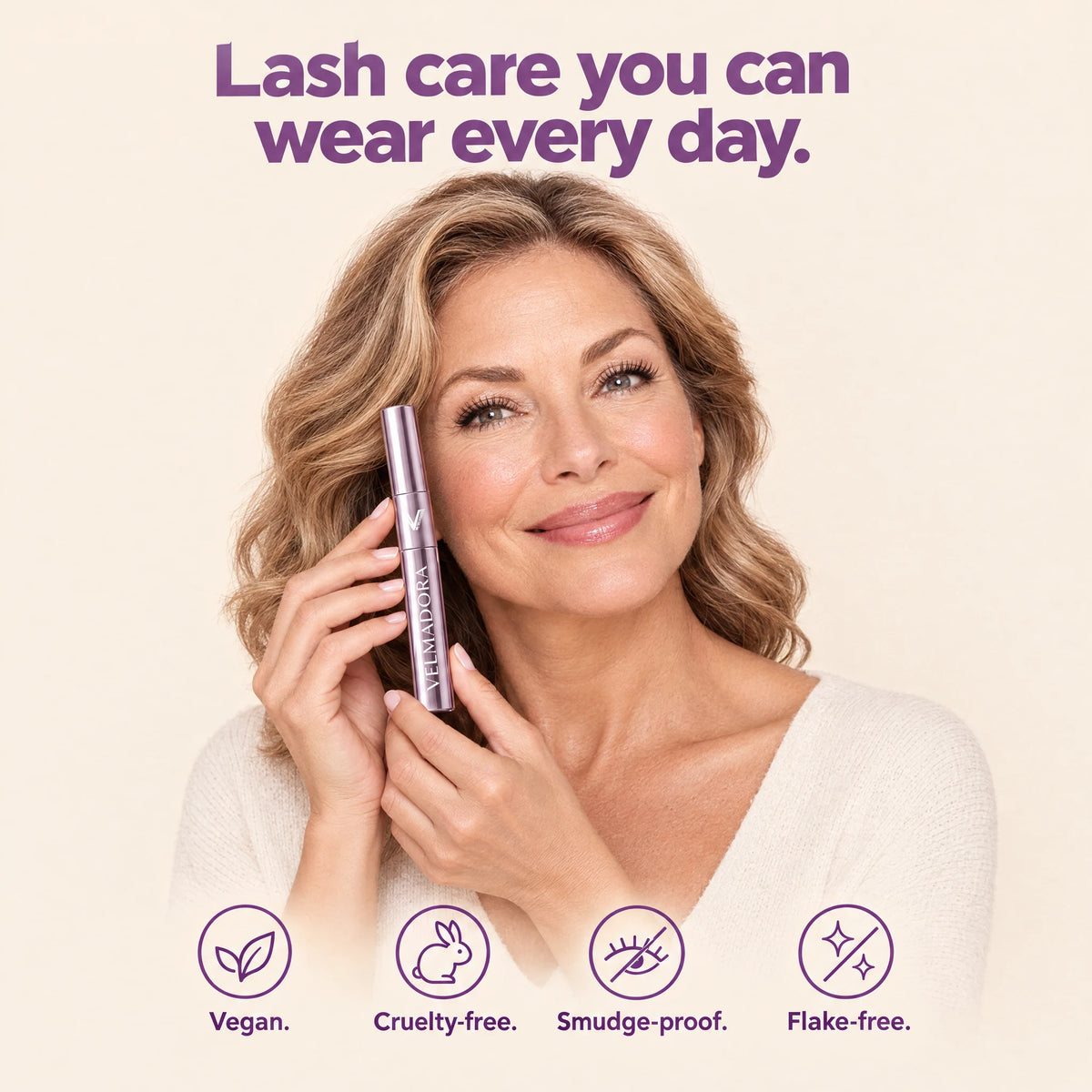 Lash care you can wear every day: vegan, cruelty-free, smudge-proof, flake-free